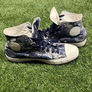 Converse All star Camo blue Hightops